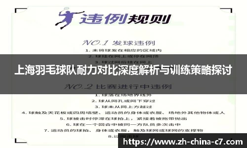 上海羽毛球队耐力对比深度解析与训练策略探讨